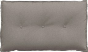 vidaXL Μαξιλάρι Πλάτης Taupe 80 x 19 x 50 εκ ύφασμα