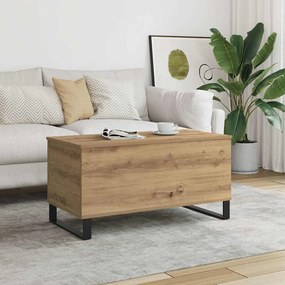 vidaXL Τραπεζάκι σαλονιού Δρυς τεχνίτης 90x44,5x45 cm