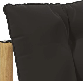 vidaXL Σειρά Καναπέ Εξωτερικού 3 pcs Άσπρο και Ανθρακί Πολυεστέρας