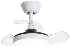 Ανεμιστήρας Οροφής Με Φωτιστικό LED 22W IP20 Λευκό Pico PICO-22WH Sunlight-PICO-22WH-Λευκό PICO-22WH