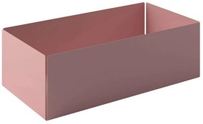 Θήκη Οργάνωσης 119-303 25x13x7,5cm Matt Pink Pam&Co Stainless Steel
