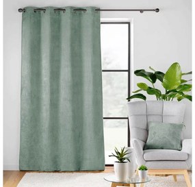 Κουρτίνα Συσκότισης Flanela Douceur d'intérieur με τρουκς και διαστάσεις 140x240cm - Cedar