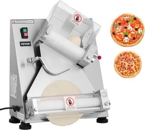 VEVOR 14 Inch Pizza Dough Roller Sheeter Automatic Commercial Dough Press 370W