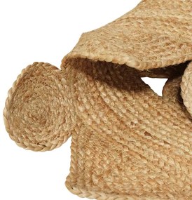 vidaXL Χαλί Καφέ 100 x 152 εκ. Γιούτα