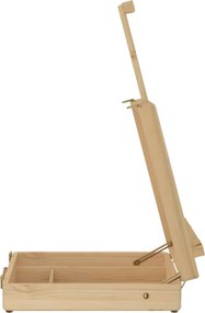 vidaXL Καβαλέτο Επιτραπέζιο 27 x 43 x 68 εκ. από Μασίφ Ξύλο Πεύκου
