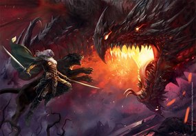 Clementoni Παζλ High Quality Collection Dungeons &amp; Dragons 1000 τμχ - Compact Box