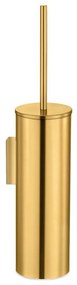 Πιγκάλ Επιτοίχιο Β.Τ Ø8*H39,5 cm Brushed Gold 24K Sanco Toilet Brush Holders 91518-AB5