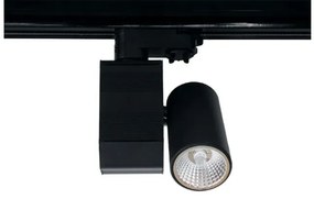 Σποτ Ράγας LED 13W Τριφασικό 4000K Φ5,5cm Miranda 55-1 Interlight 19567 Μαύρο