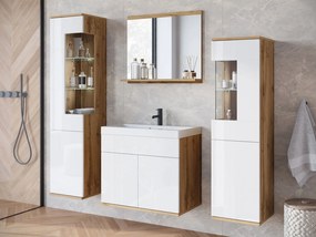 Σετ μπάνιου Nairobi-Λευκό - Φυσικό