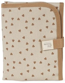 Αλλαξιέρα Ταξιδίου (33x66) Walking Mum Poppy Cinnamon Hearts