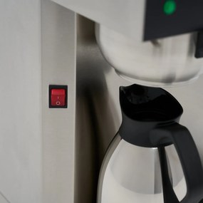Filter Coffee Maker - Double - 2x 2L - with Insulated Jug