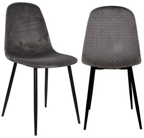 Dining Chair 274 Fylliana Grey 45*50*88 cm