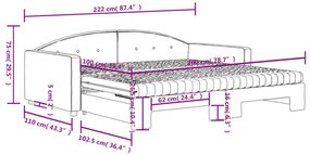 ΚΑΝΑΠΕΣ ΚΡΕΒΑΤΙ ΣΥΡΟΜΕΝΟΣ ΡΟΖ 100X200 ΕΚ. ΒΕΛΟΥΔΙΝΟΣ ΣΤΡΩΜΑΤΑ 3197335