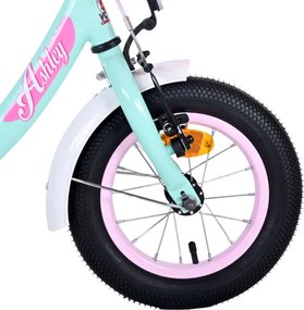 Ashley 12 Inch 21,5 cm Girls Coaster Brake Mint Green/White