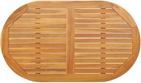 vidaXL Καπάκι τραπεζιού Φυσικό Λάδι 120 x 70 x 2 εκ.