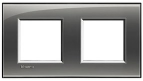 Πλαίσιο 2 + 2 Θέσεων Γκρι London Fog Bticino LNA4802M2KF Legrand-LNA4802M2KF-Γκρι LNA4802M2KF