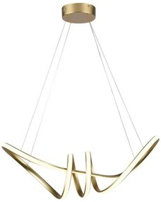 Κρεμαστό Φωτιστικό Οροφής LED 24W 230V 3240lm 270° IP20 Θερμό Λευκό Χρυσό 8011 VTAC-8011-Χρυσό 8011