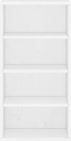 vidaXL Βοηθητικό Ντουλάπι ODDA Λευκό 40x24x79εκ. από Μασίφ Ξύλο Πεύκου