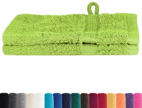 vidaXL Πετσέτες 2 pcs Λαχανί 15 x 21 cm Βαμβάκι