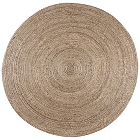 Στρογγυλό Χαλί All Season (Φ100) Pol Rugs &amp; Mats Jute Grey
