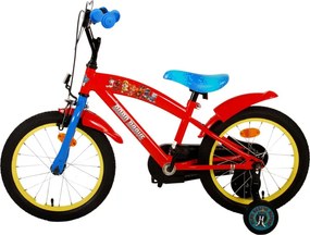 Paw Patrol 16 Inch 28 cm Boys Coaster Brake Red/Blue