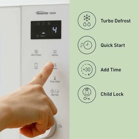 Φούρνος Μικροκυμάτων με Γκριλ Panasonic NN-GD34QWEPG Λευκό