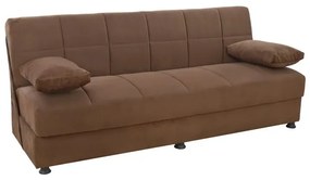 ΚΑΝΑΠΕΣ ΚΡΕΒΑΤΙ 3ΘΕΣΙΟΣ 1205 ΚΑΦΕ FB93067.02 194x74x83 εκ. 0513453