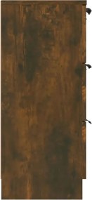 vidaXL Ντουλάπι Καπνιστή Δρυς 60 x 30 x 70 εκ. από Επεξεργασμένο Ξύλο