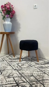 Stewehome Διακοσμητικό πουφ σκαμπό εξαγωνικό 40x40 cm