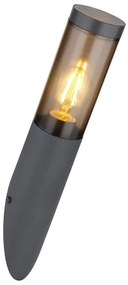 Απλίκα Φωτιστικό Τοίχου 1xΕ27 Ανθρακί IP44 Boston 3157SA Globo Lighting-3157SA-Ανθρακί 3157SA