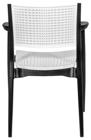 Καρέκλα Best Fylliana Μαύρο - Γκρί 57,5x55x80 εκ. 57.5x55x80 εκ.