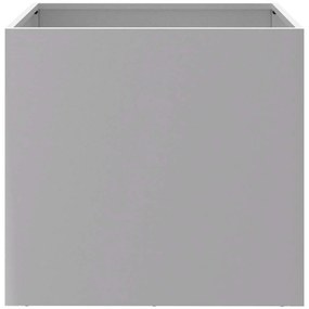 vidaXL Ζαρντινιέρες 2 τεμ. Ασημί 42 x 40 x 39 εκ. Γαλβανισμένο Χάλυβα