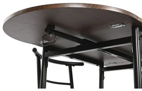 Σετ Τραπέζι με 4 Καρέκλες DKD Home Decor 121 x 55 x 78 cm