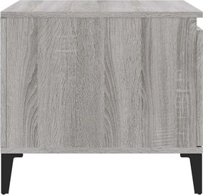 vidaXL Τραπεζάκι Σαλονιού Γκρι Sonoma 100x50x45 εκ. Επεξεργασμένο Ξύλο