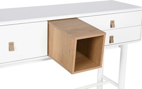 Έπιπλο Εισόδου Home ESPRIT Λευκό 120 x 35 x 90 cm