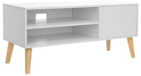 Ξύλινο Έπιπλο Τηλεόρασης 110 x 40 x 49.5 cm VASAGLE LTV09WT LTV09WT