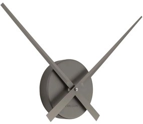 Ρολόι Τοίχου KA4348GY Little Big Time Mini Dark Grey Karlsson Αλουμίνιο