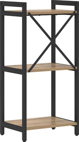 vidaXL Ράφι Βιβλίων 40 x 30 x 85 εκ Επεξεργασμένο Ξύλο Artisan Oak