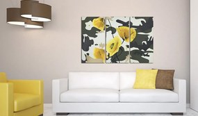 Πίνακας - Painted by poppies - triptych - 60x40
