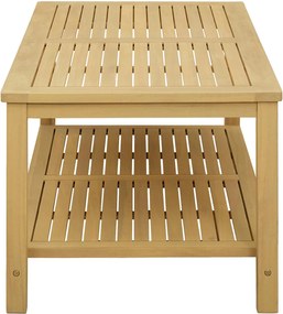 vidaXL Τραπεζάκι Πλευράς Φυσικό Λάδι 110 x 55 x 45 cm