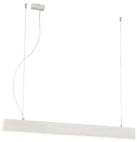 Γραμμικό Φωτιστικό Κρεμαστό Οροφής LED 51W IP20 Ciba 3916-00058-3-W-P-N Viokef-3916-00058-3-W-P-N-Μαύρο 3916-00058-3-W-P-N
