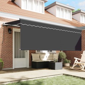 vidaXL Σκηνίτσα Αναδιπλούμενη Ανθρακί 400 x 200 cm
