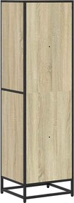 vidaXL Βιβλιοθήκη Χρώμα sonoma Δρυς 40x35x139 εκ. Μοριοσανίδα