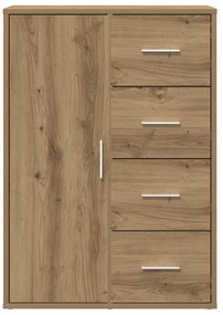 vidaXL Μπουφές Artisan Oak 60x31x84 εκ Επεξεργασμένο ξύλο
