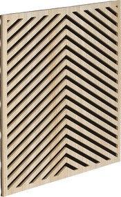 3D Πάνελ Τοίχου Ξύλινο (58x58) A-S Eileen Chevrons 215586