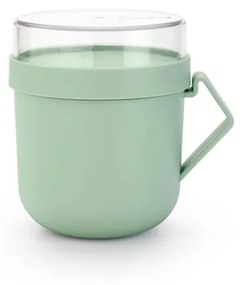 Brabantia 1006294 Κύπελλο με καπάκι Make&amp;Take 600ml, Jade Green