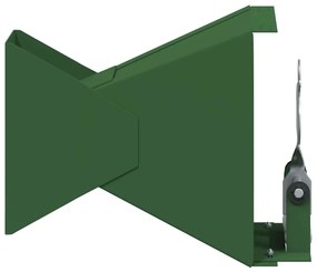 vidaXL Στόχος-παγίδα σφαιριδίων Πράσινο 14 x 14 x 19 εκ Ατσάλι
