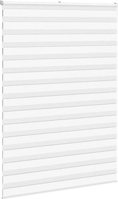 vidaXL Ζέβρα τυφλή Καφέ Πλάτος υφάσματος 160,9 εκ. Πολυεστέρας