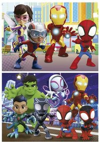 Σετ 2 Παζλ Educa Spidey Amazing Friends