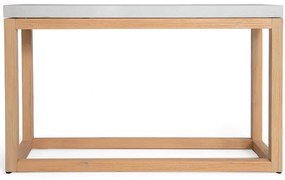 Κονσόλα Settimo Terazzo 100 0800018 100x30x65cm Natural-White Soulworks
